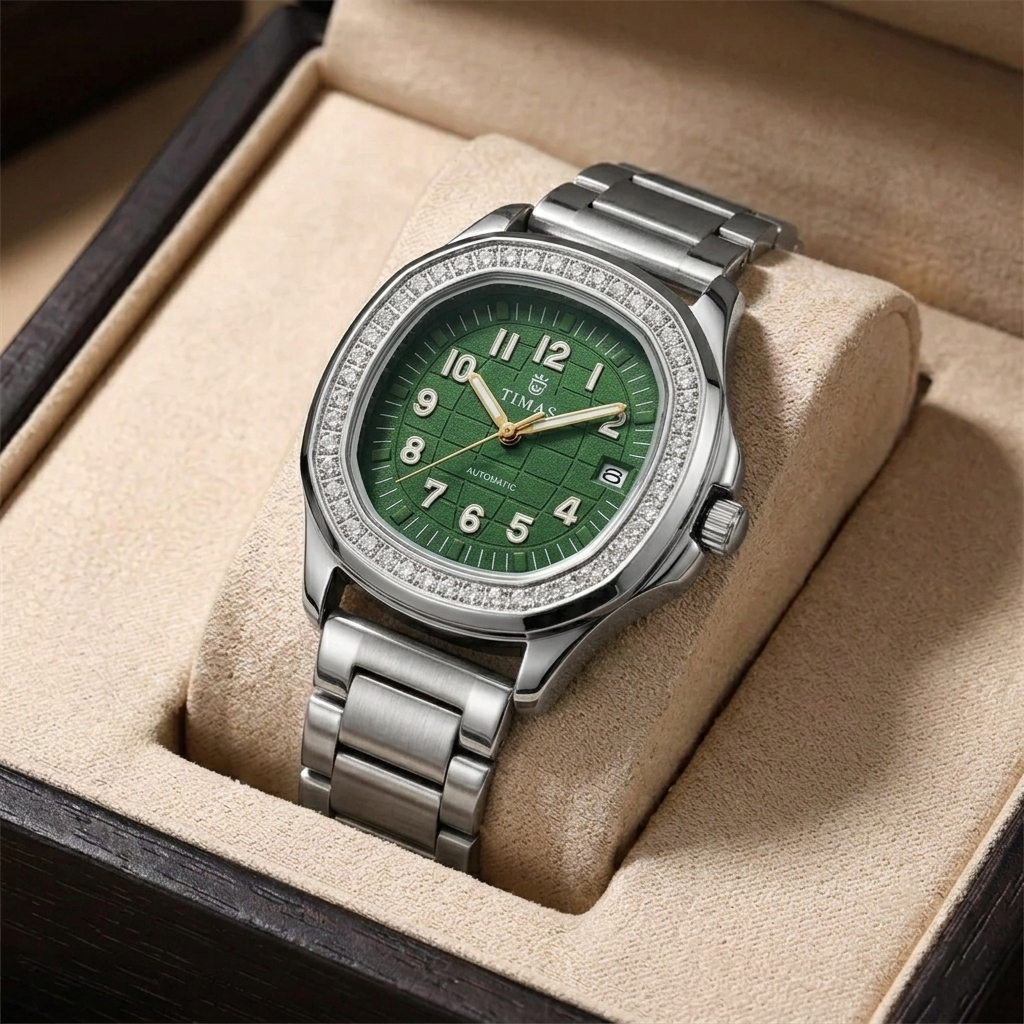 Timas Diamond Accent Watch