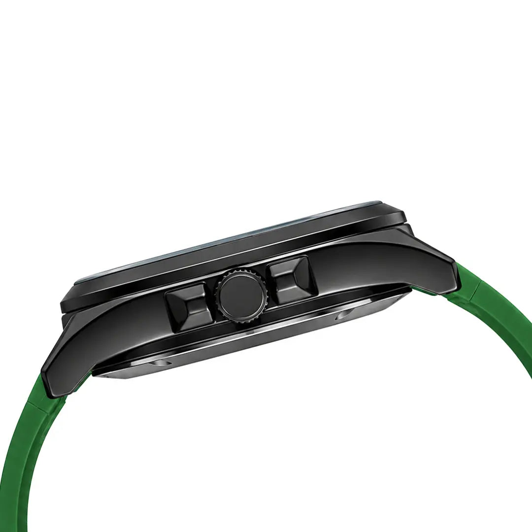 Timas Vector Series | Futuristic Geometric Dial Sports Watch with Premium Silicone Strap (AWTM-00269)
