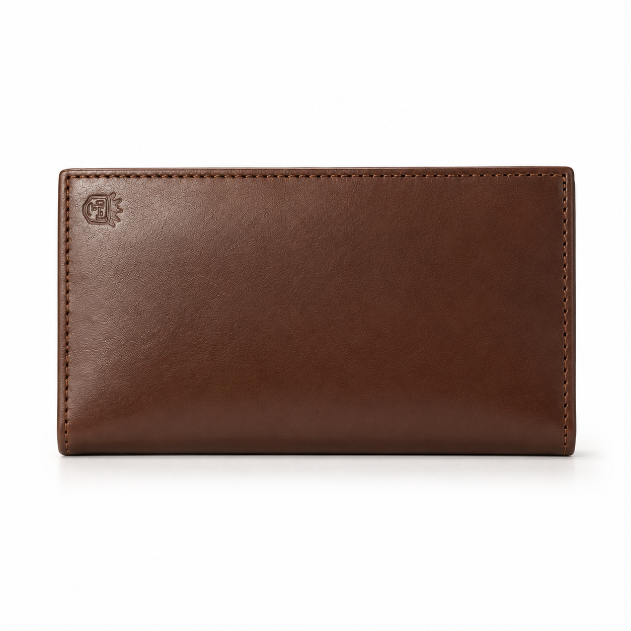 TIMAS Premium Long, Leather Executive Wallet with Wooden Box
