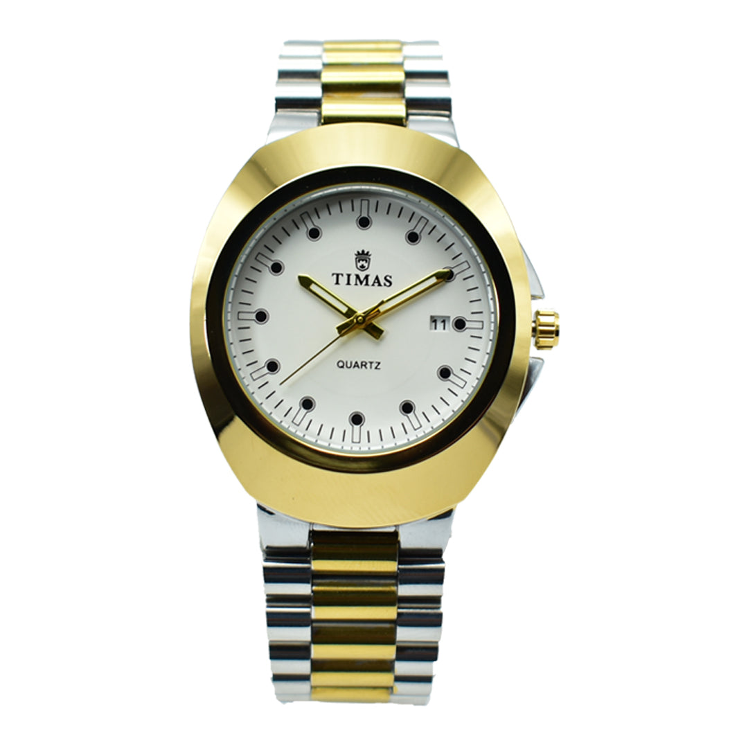 Timas Men's Egg Shaped Watch