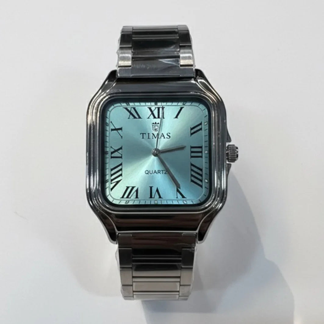 Timas Square Dial Quartz Watch