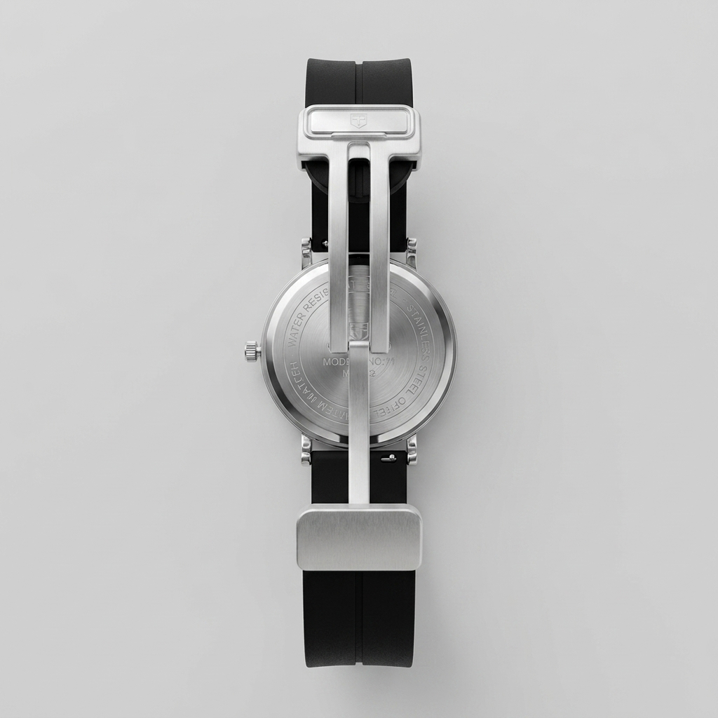 Timas Classic Silicone Strap Watch