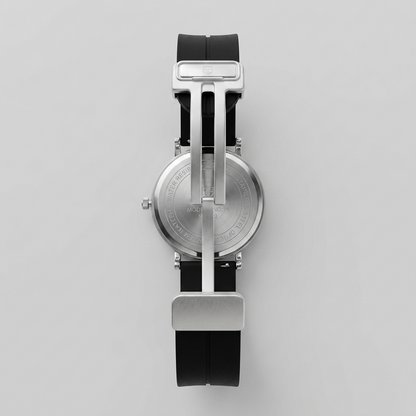 Timas Classic Silicone Strap Watch