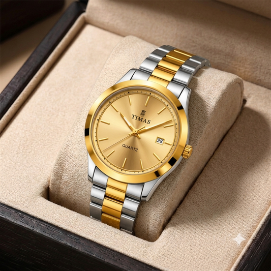 TIMAS Premium Steel Quartz Watch