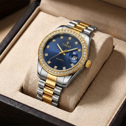 Timas Elegant Steel Ladies Watch