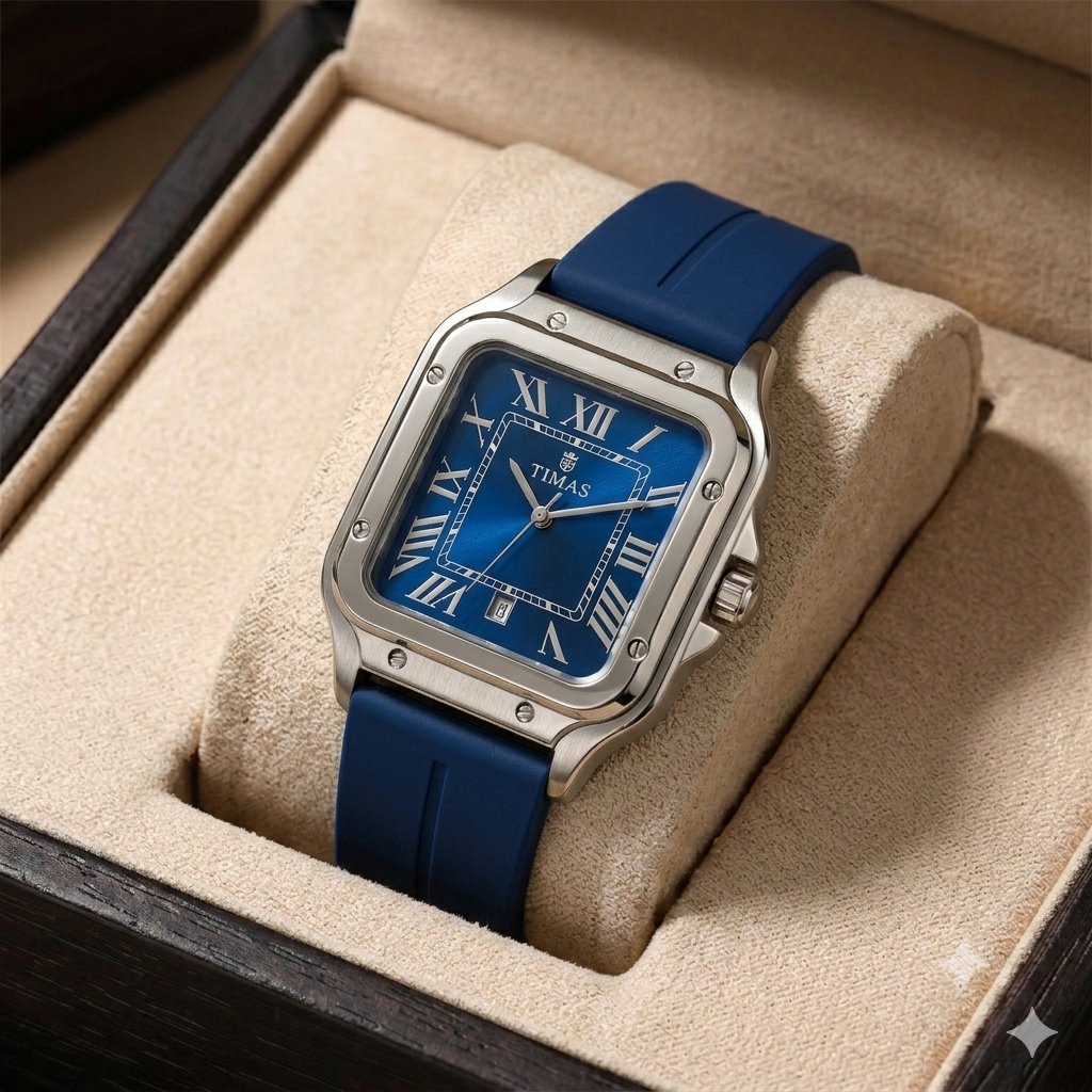 Timas Roman Numeral Wrist Watch