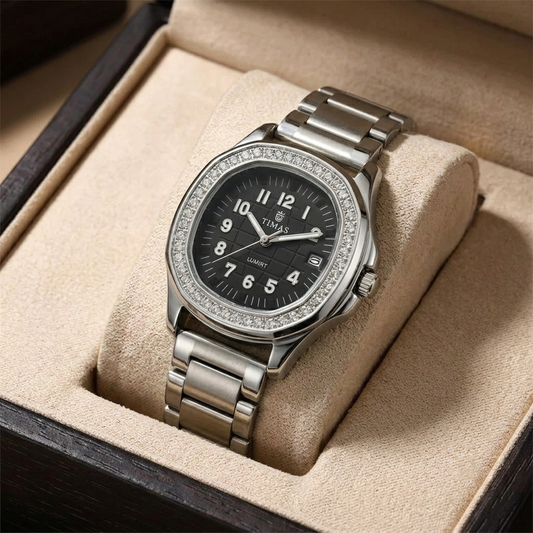 Timas Diamond Accent Watch