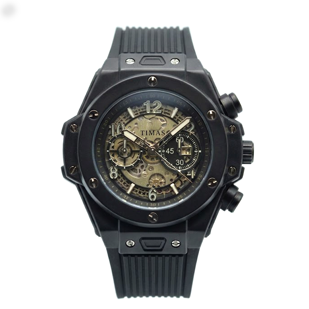 Timas X-Skeleton Sport | Bold Industrial Design with Premium PVC Strap