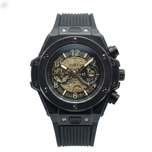 Timas X-Skeleton Sport | Bold Industrial Design with Premium PVC Strap