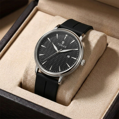 Timas Classic Silicone Strap Watch