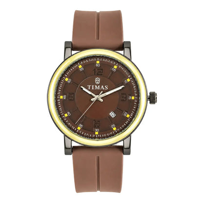 Timas Vector Series | Futuristic Geometric Dial Sports Watch with Premium Silicone Strap (AWTM-00270)