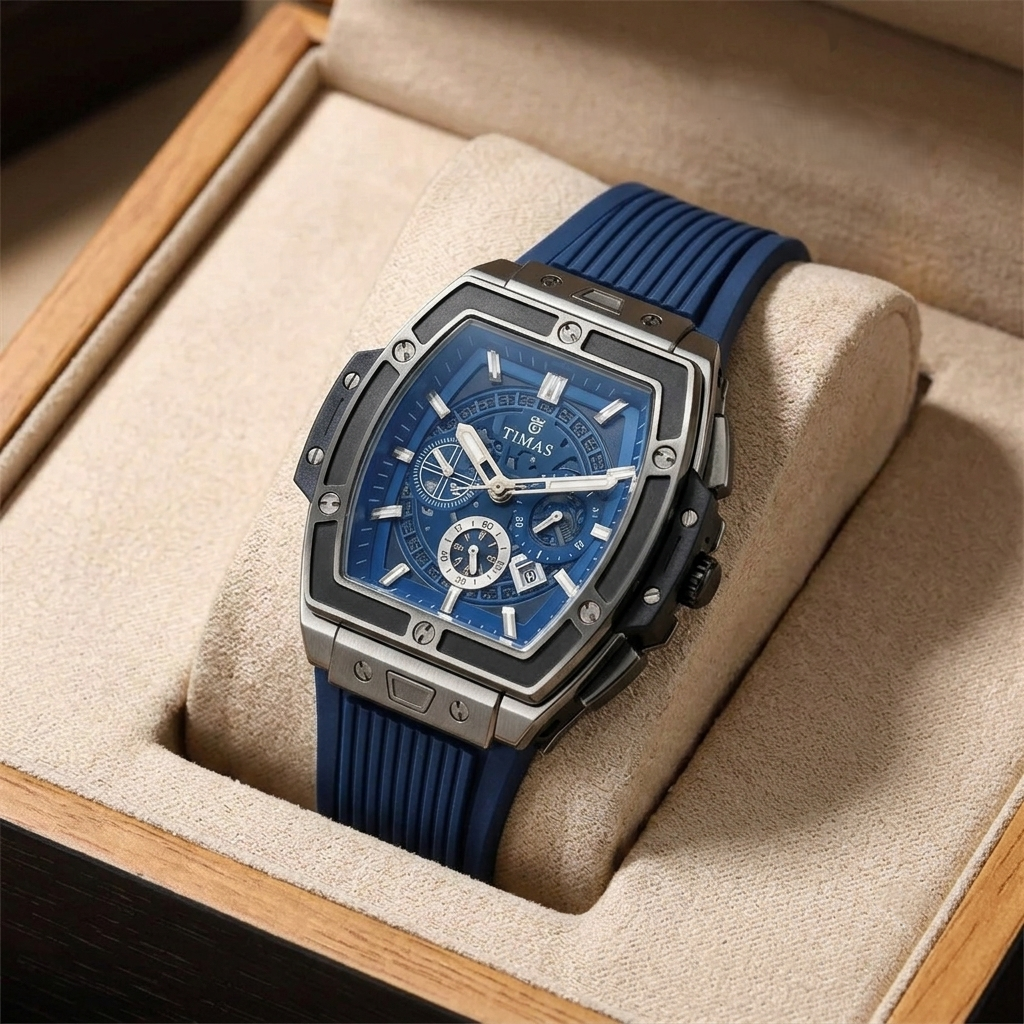 Timas Grand Tourer | Luxury Watch with Premium PVC Strap
