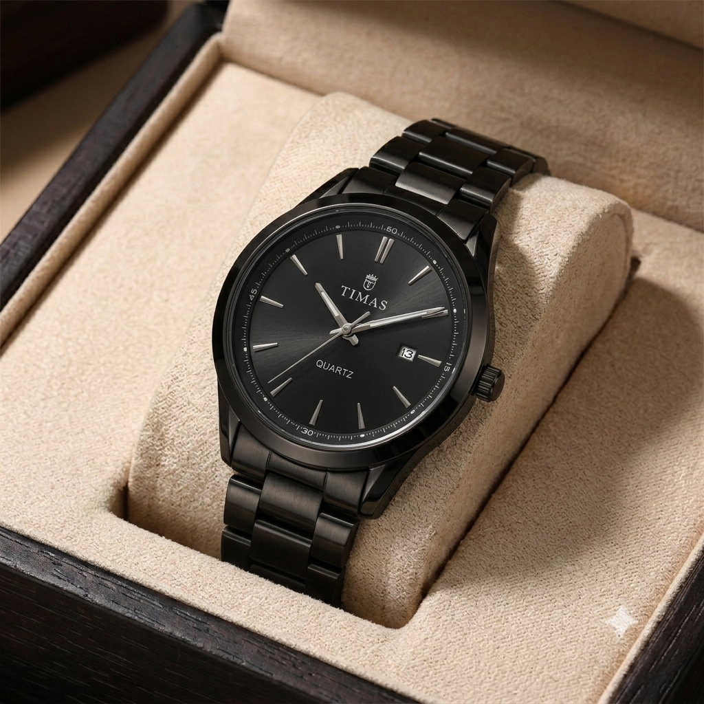 TIMAS Premium Steel Quartz Watch