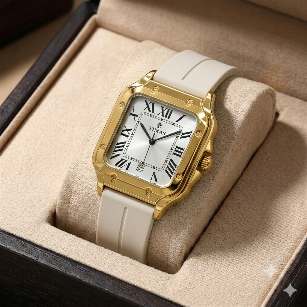 Timas Roman Numeral Wrist Watch