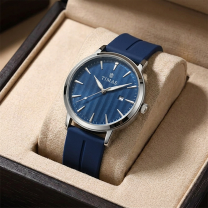 Timas Classic Silicone Strap Watch