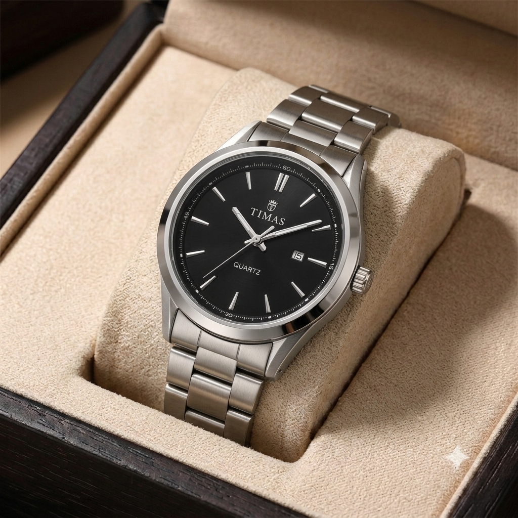 TIMAS Premium Steel Quartz Watch