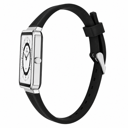 Timas Geometric Series|Minimalist Square Architecture with Track Dial Layout