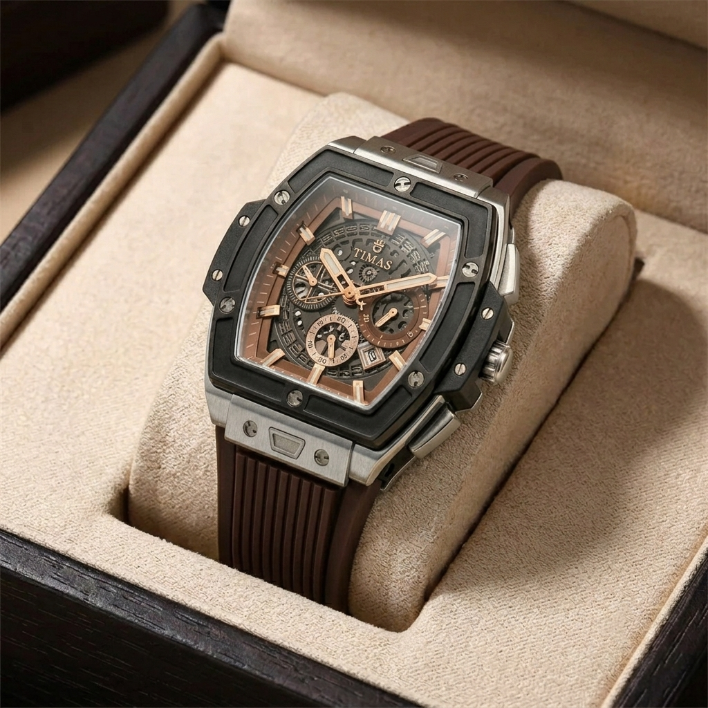 Timas Grand Tourer | Luxury Watch with Premium PVC Strap