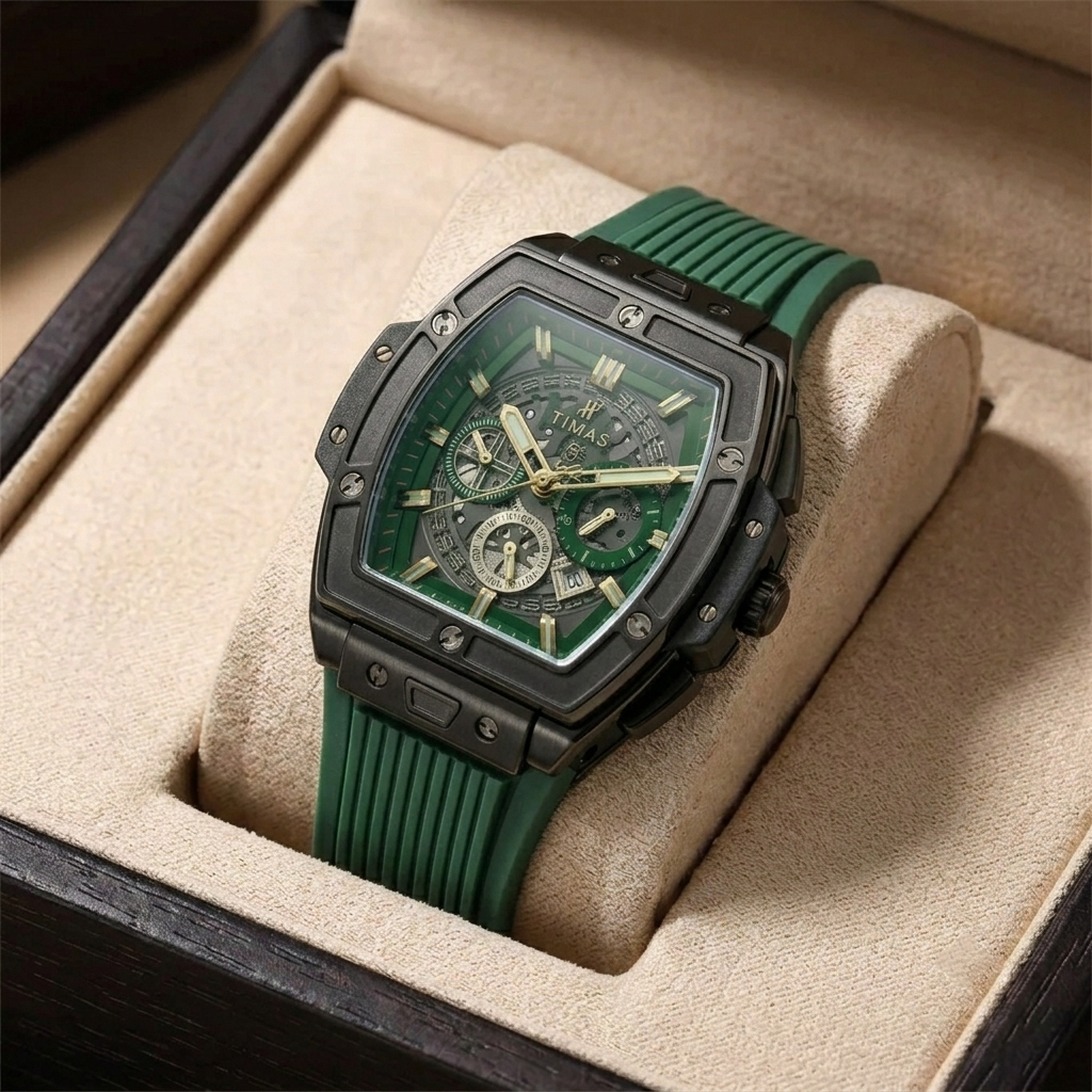 Timas Grand Tourer | Luxury Watch with Premium PVC Strap