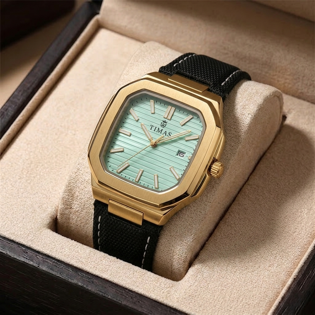 Timas Watch with Comfortable Fabric Strap