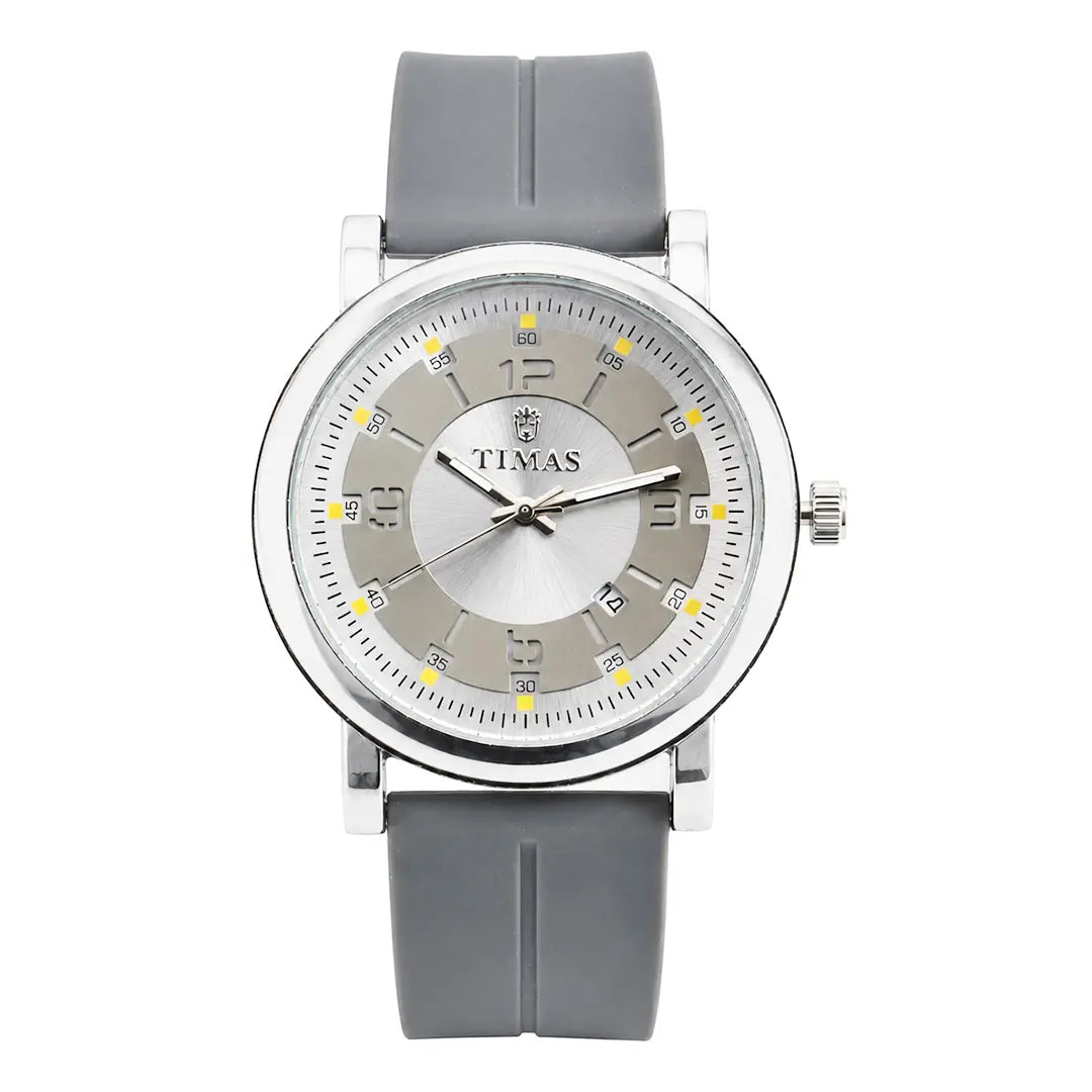 Timas Vector Series | Futuristic Geometric Dial Sports Watch with Premium Silicone Strap (AWTM-00270)