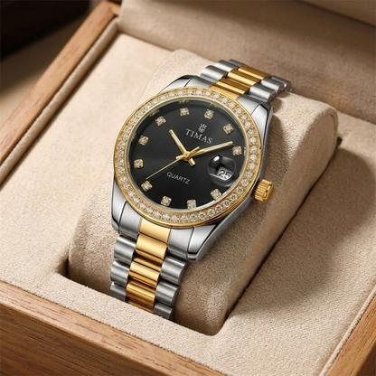 Timas Elegant Steel Ladies Watch