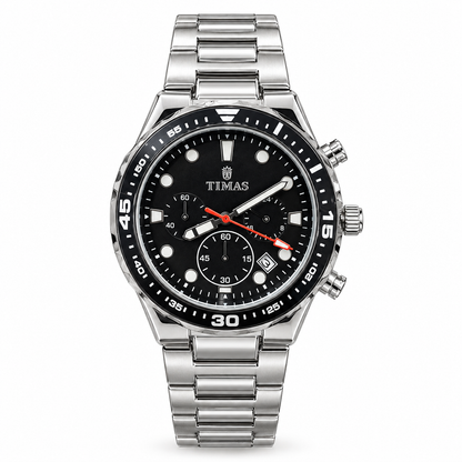 TIMAS Chronograph Quartz Watch with Functional Sub-Dials & Date Display (AWTM-00311)