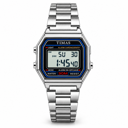 TIMAS Vintage Digital Women's Watch with Alarm, LED Backlight & Chronograph (AWTL-00315)