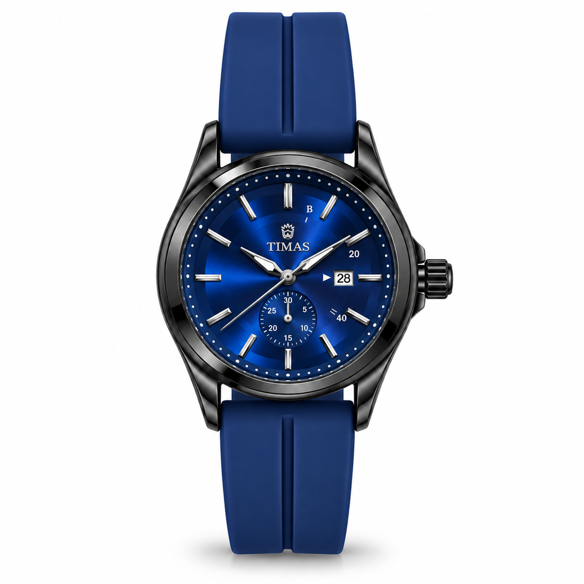 TIMAS Ladies Quartz Watch with Soft PVC Strap & Magnetic Master Lock (AWTL-00323)