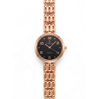 TIMAS Petite Jewelry Edition | Cut-Out Link Bracelet Women's Quartz Watch (AWTL-00277)