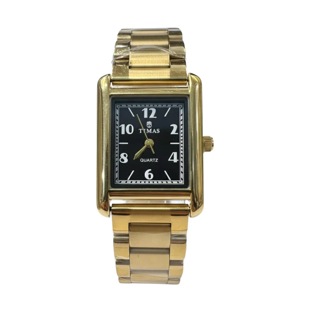 Timas Elegant Rectangle Dial Ladies Watch