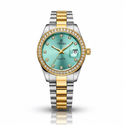 Timas Elegant Steel Ladies Watch