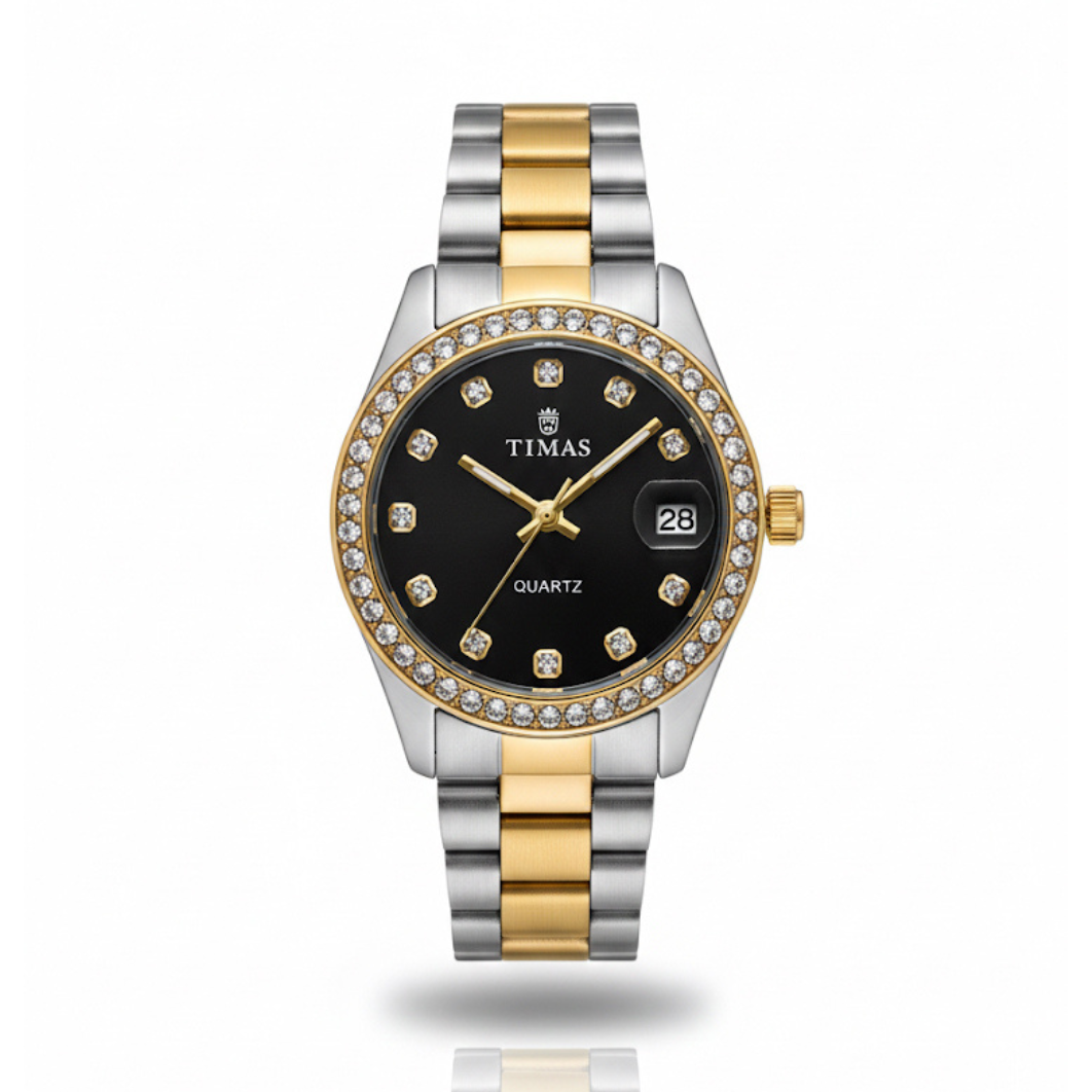 Timas Elegant Steel Ladies Watch