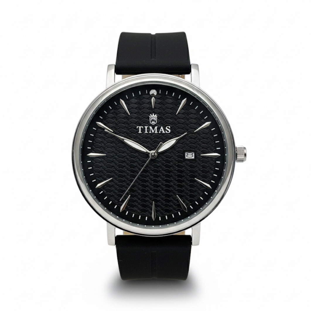 Timas Classic Silicone Strap Watch