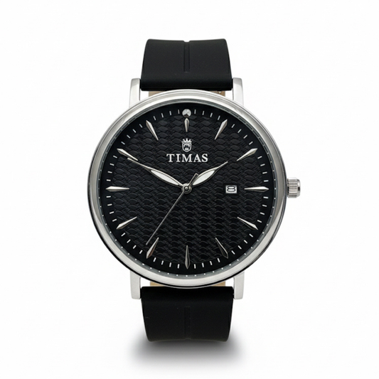 Timas Classic Silicone Strap Watch