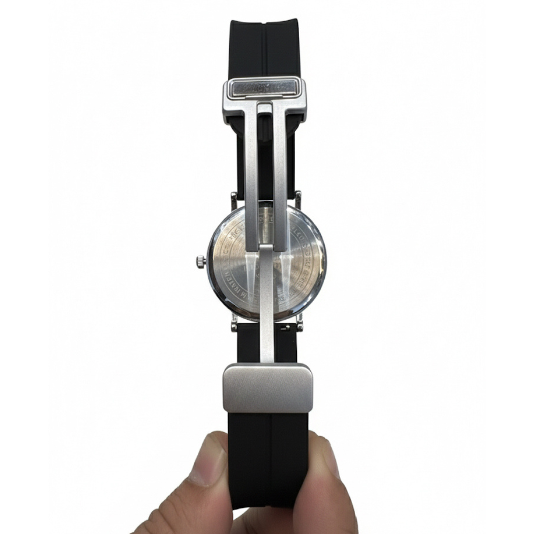 Timas Classic Silicone Strap Watch