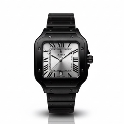 Timas Elegant Quartz Watch with Premium Steel Chain