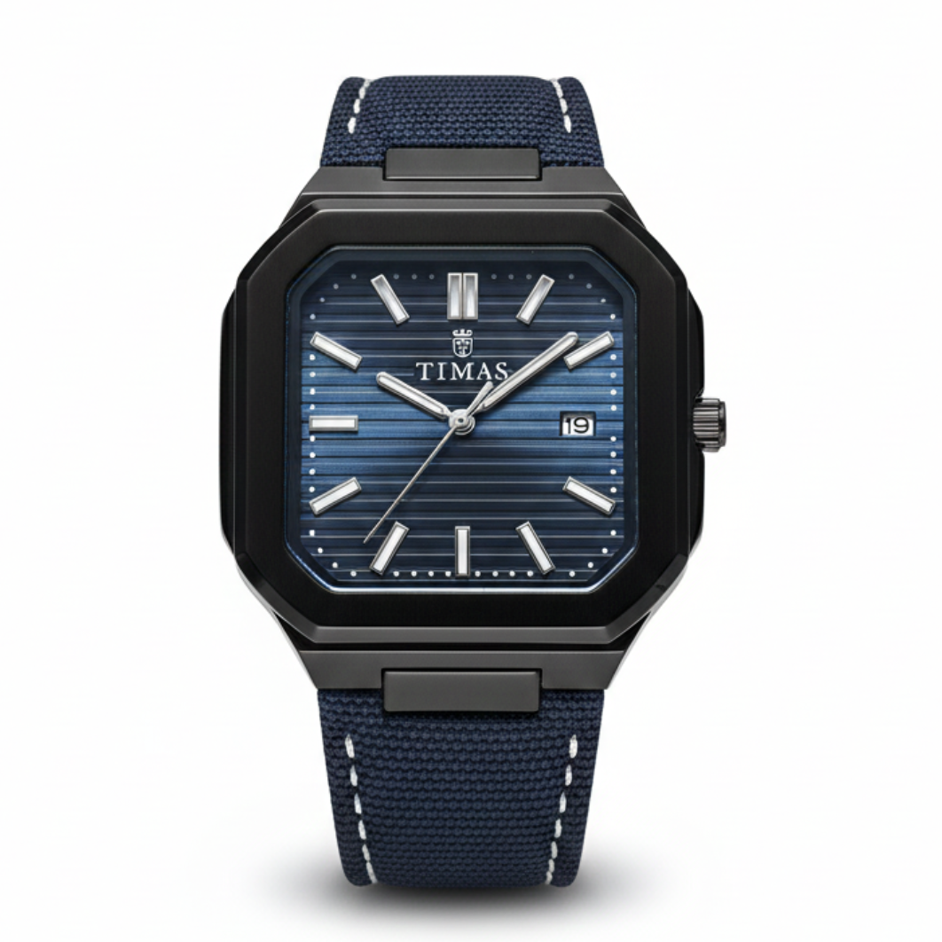 Timas Watch with Comfortable Fabric Strap