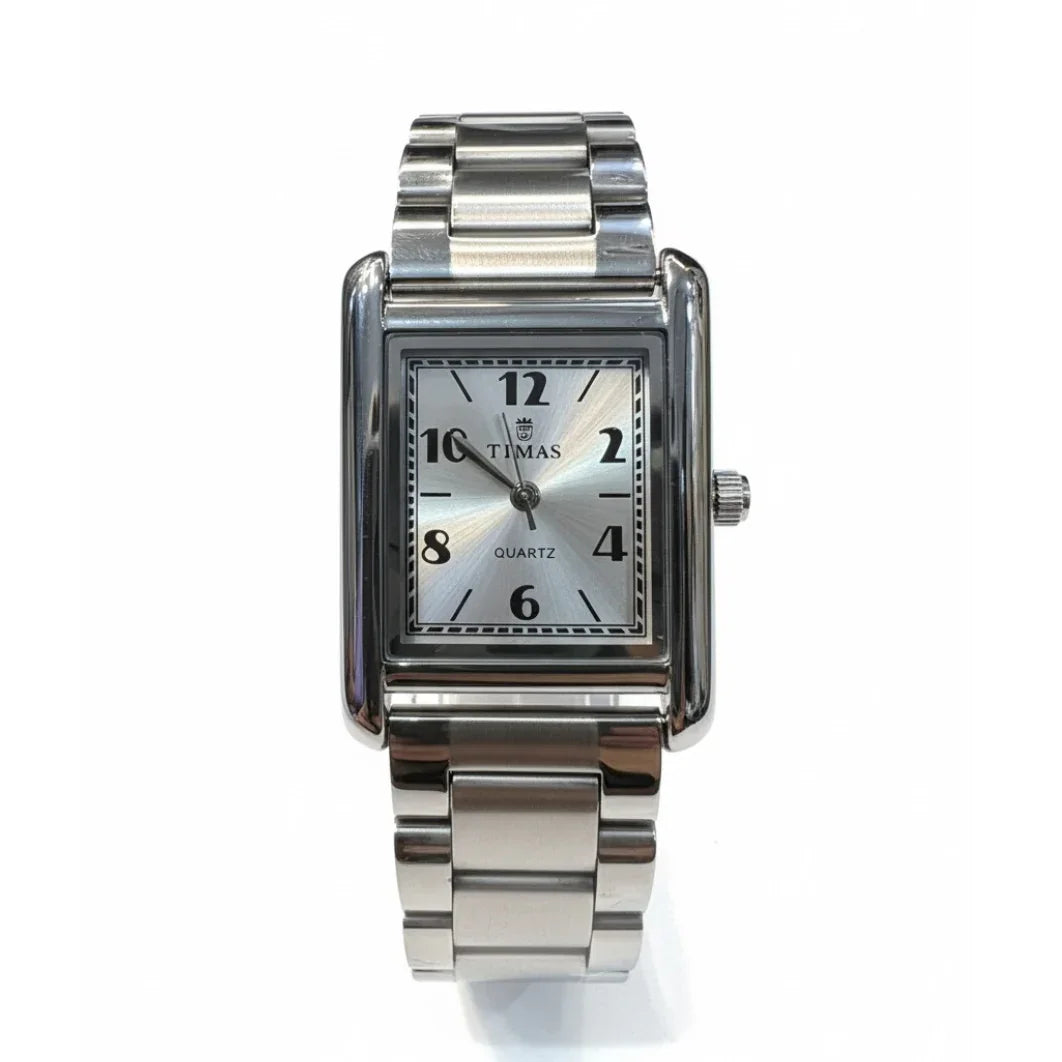 Timas Elegant Rectangle Dial Ladies Watch