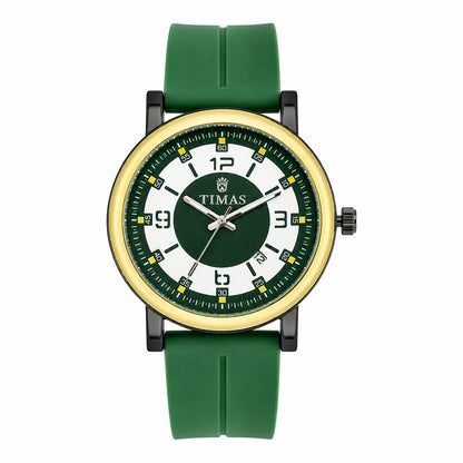 Timas Vector Series | Futuristic Geometric Dial Sports Watch with Premium Silicone Strap (AWTM-00270)