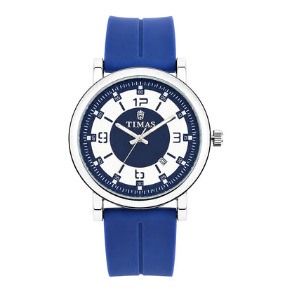Timas Vector Series | Futuristic Geometric Dial Sports Watch with Premium Silicone Strap (AWTM-00270)