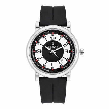 Timas Vector Series | Futuristic Geometric Dial Sports Watch with Premium Silicone Strap (AWTM-00270)